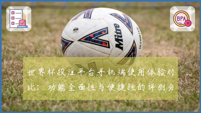 世界杯投注平台手机端使用体验对比：功能全面性与便捷性的评测分析